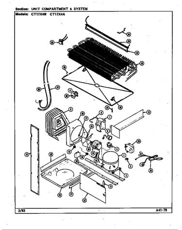 Unit compartment & system