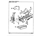 Crosley CT17X4A/DC34B optional ice maker kit diagram
