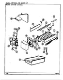Optional ice maker kit