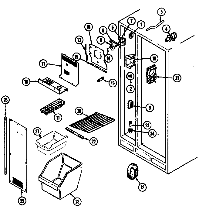 Freezer compartment