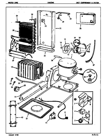 Unit compartment & system