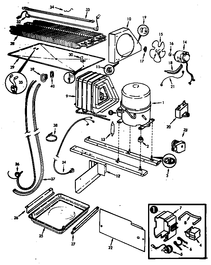 Unit compartment & system