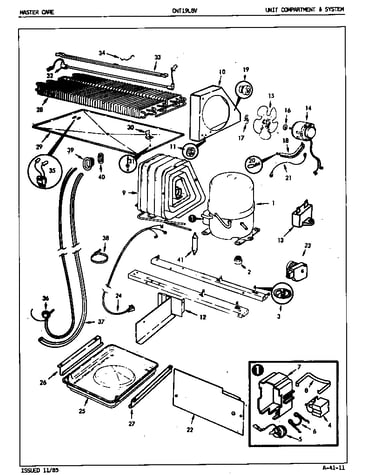 Unit compartment & system