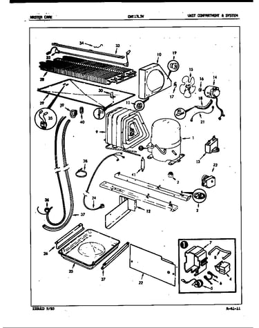 Unit compartment & system
