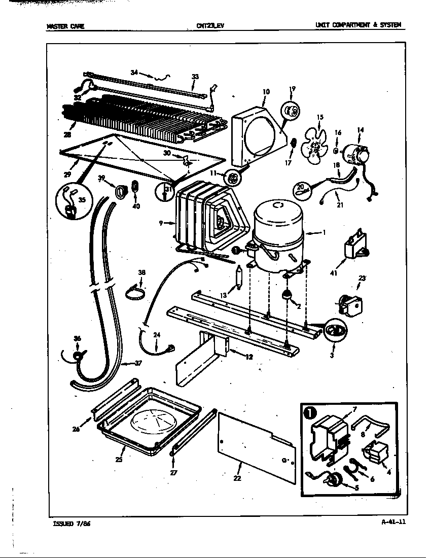 Unit compartment & system