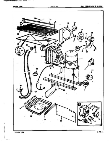 Unit compartment & system