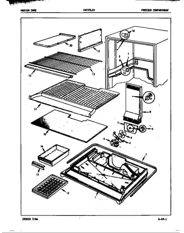 Freezer compartment