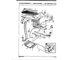 Crosley CNT15R4/8A01A unit compartment & system diagram
