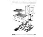 Maytag CNT17TX6H/9D15A freezer compartment diagram