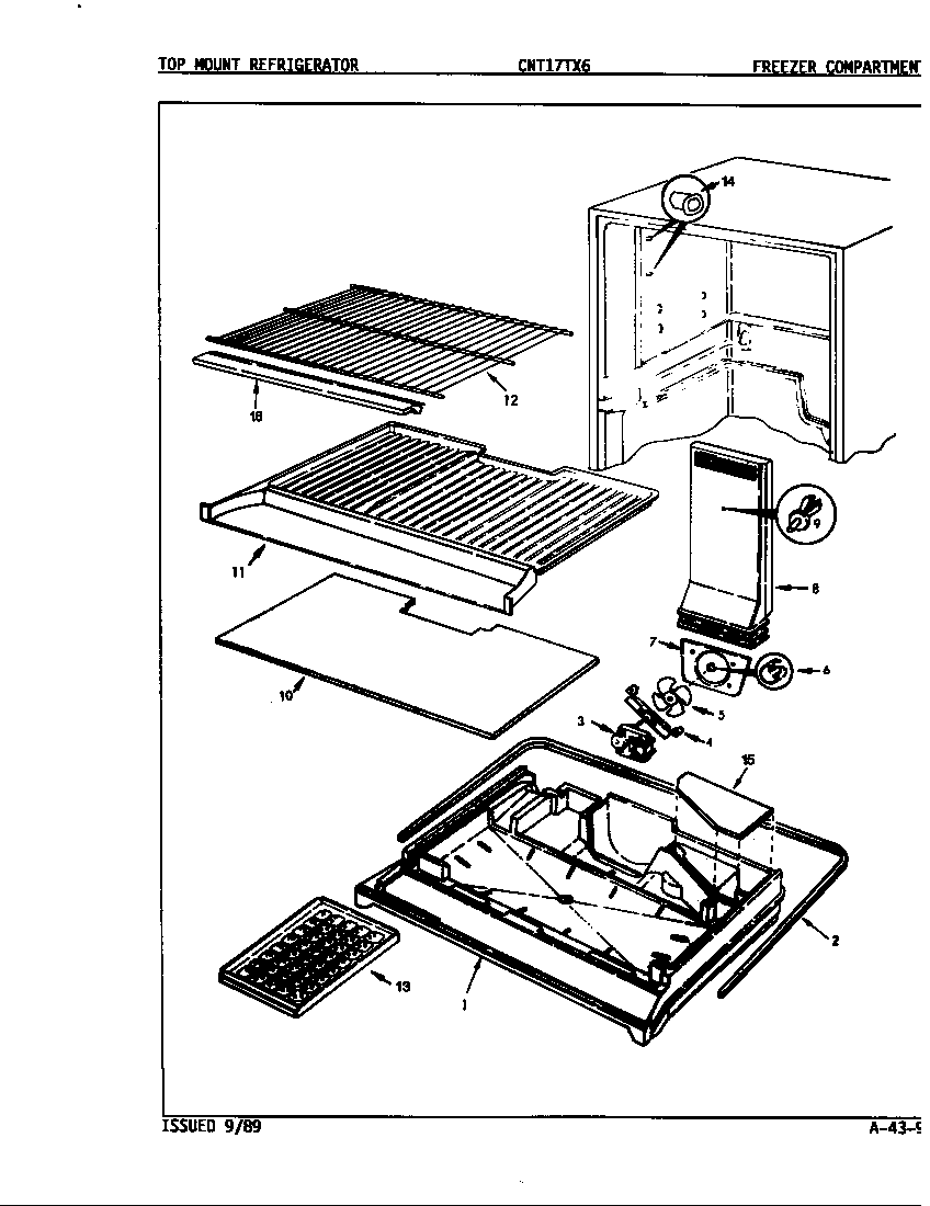 Freezer compartment