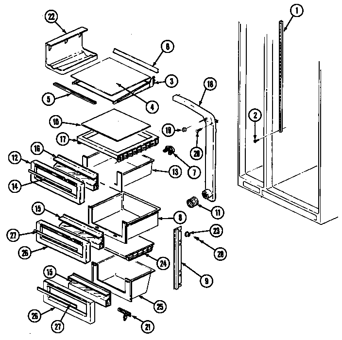Shelves & accessories