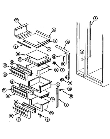 Shelves & accessories