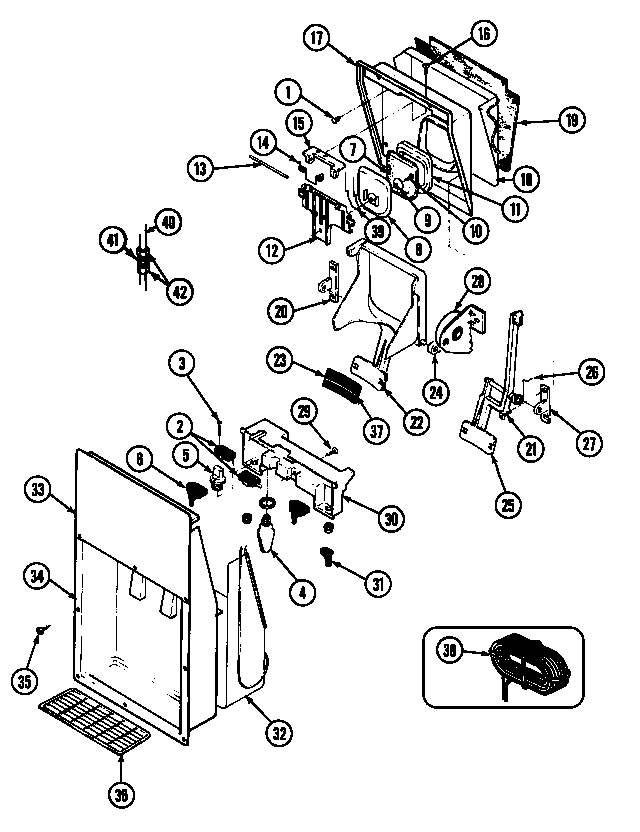 ICE & WATER DISPENSER