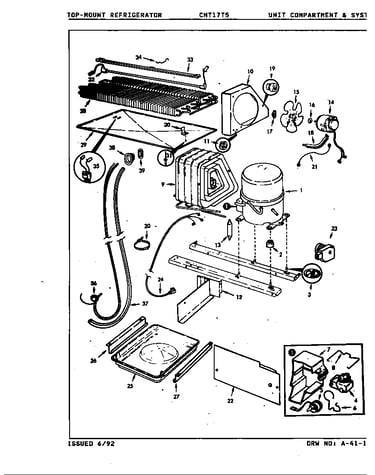 Unit compartment & system