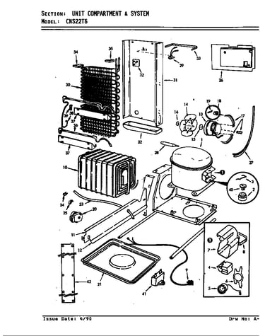 Unit compartment & system