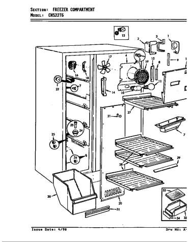 Freezer compartment