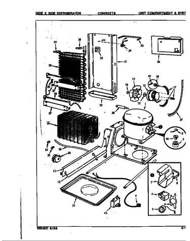 Unit compartment & system