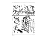 Maytag CDNS22T9/8L07A water & ice dispenser diagram