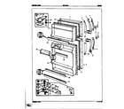 Crosley CNT15R5A/7A73A doors diagram