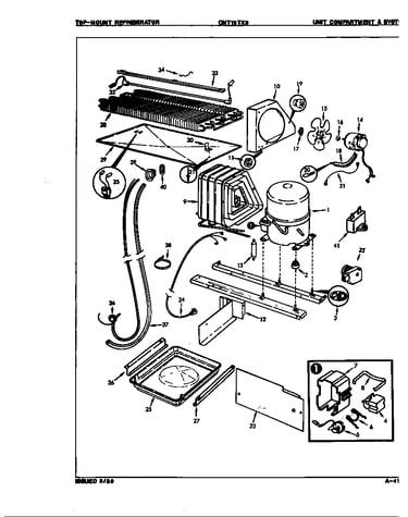 Unit compartment & system