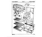 Maytag CNT15TX6H/8D12A fresh food compartment diagram