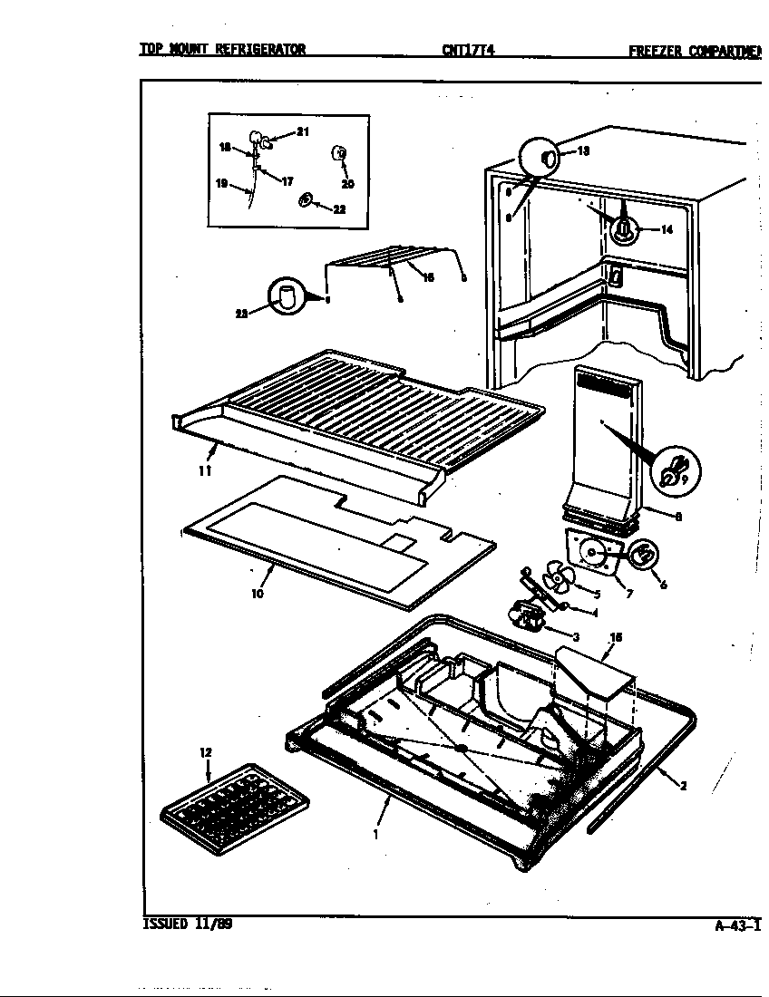 Freezer compartment