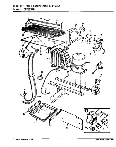 Unit compartment & system