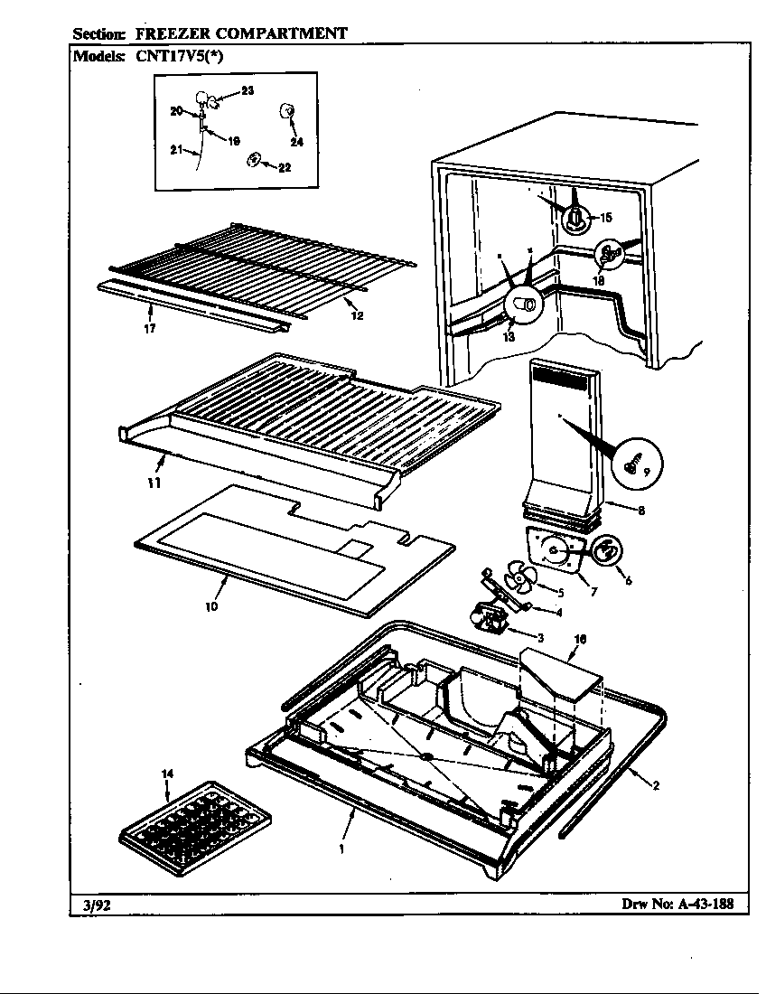 FREEZER COMPARTMENT