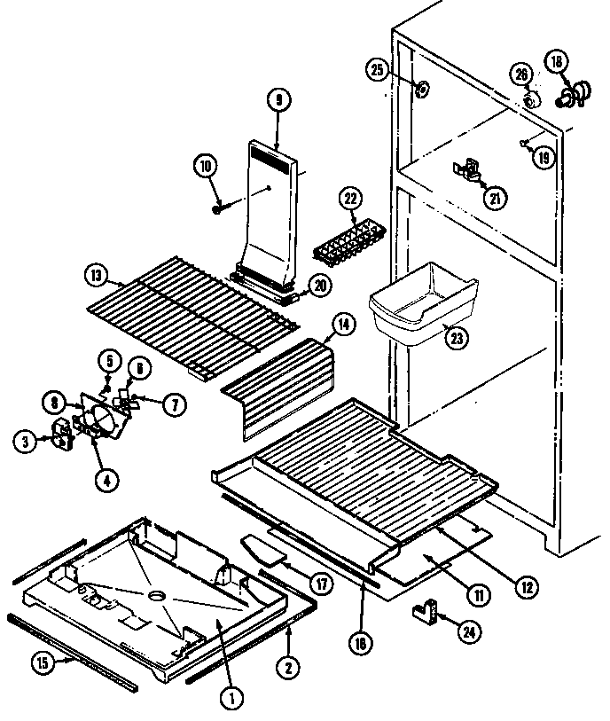 Freezer compartment
