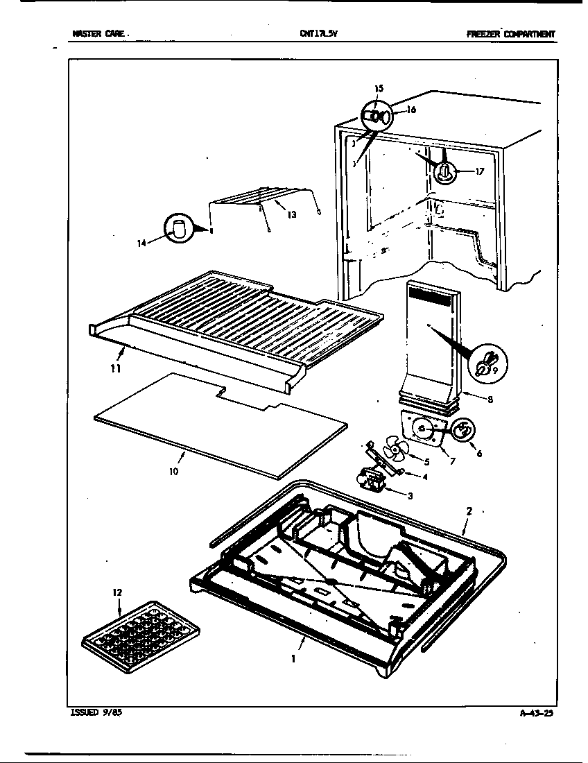 Freezer compartment