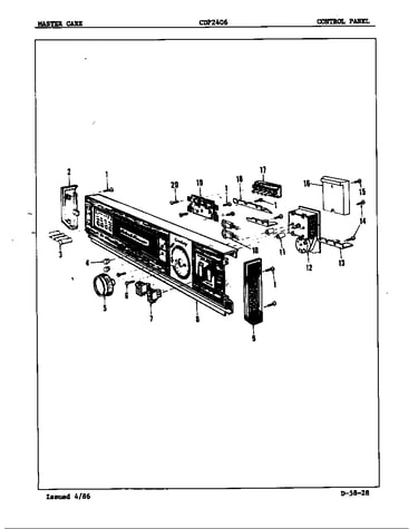 Control panel