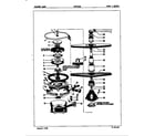 Crosley CDP2406H pump & motor diagram