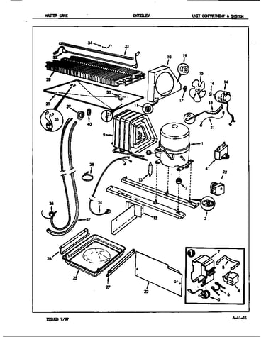Unit compartment & system