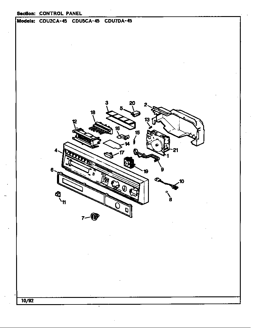 Control panel
