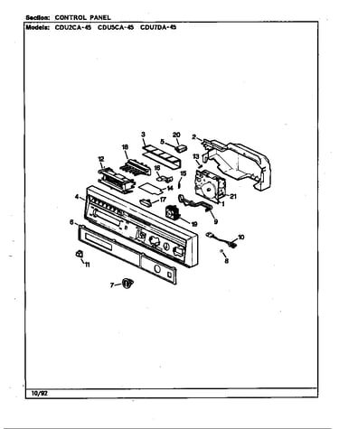 Control panel