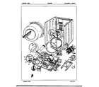 Crosley CDE20M6A cylinder & drive (rev. e-f) diagram