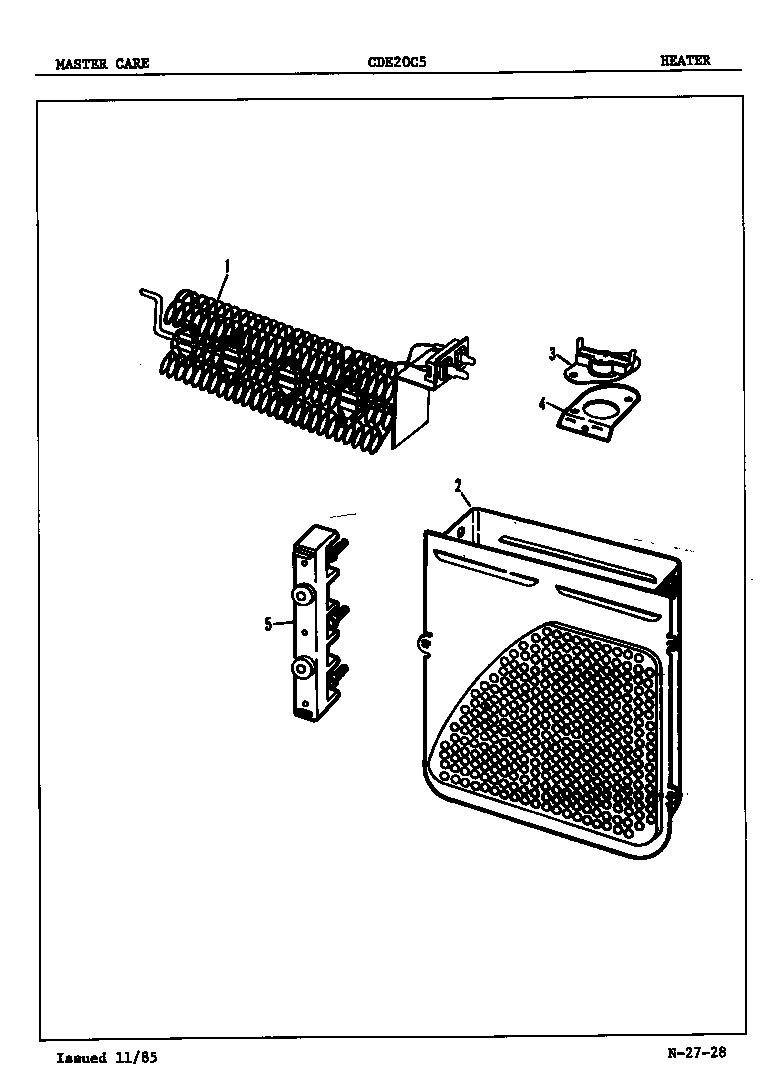 HEATER (ORIG. REV. A-C)