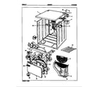 Crosley CDG20P6A exterior (orig. rev. a-d) diagram