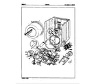 Crosley CDG20P8A cylinder & drive (orig.-rev. a-d) (cdg20p8a) (cdg20p8w) diagram