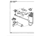 Crosley CDG20P8W gas carrying (cdg20p8d) (cdg20p8d) diagram