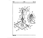 Crosley CW18P6A base & drive (rev. e-g) diagram