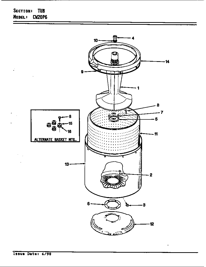 Tub (rev. e-h)