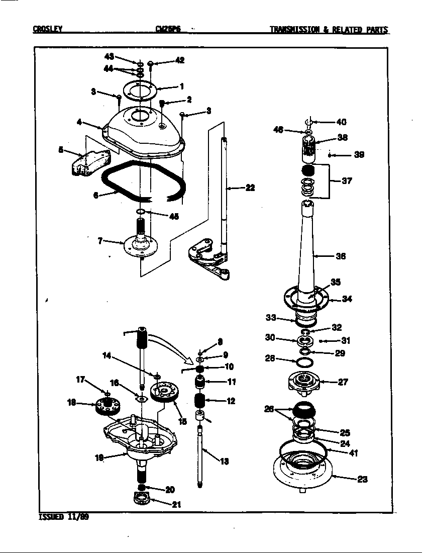 TRANSMISSION & RELATED PARTS (REV. E)