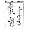 Crosley CW25P6A transmission & related parts (rev. e) diagram