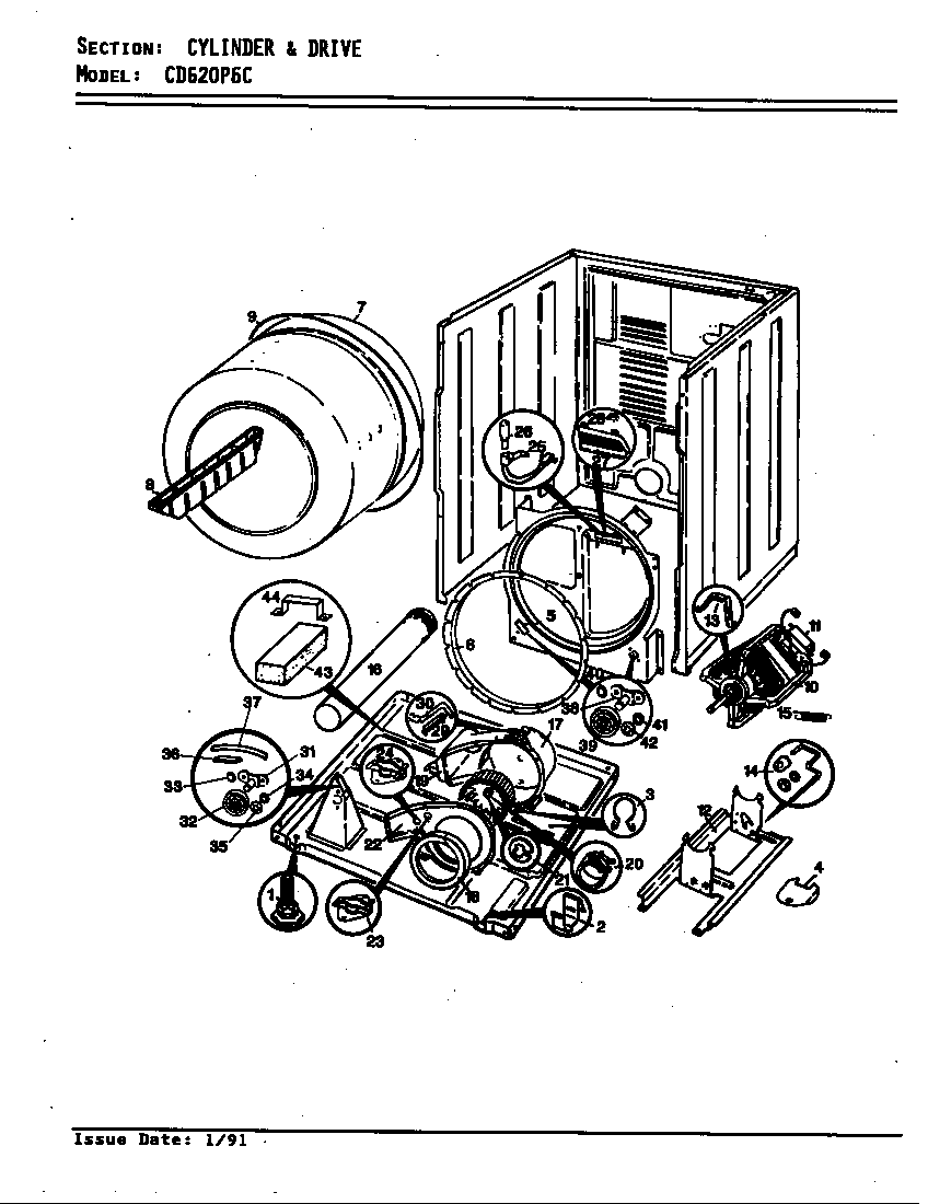 Cylinder & drive