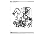 Crosley CDE20P8WC cylinder & drive (cde20p8dc) (cde20p8dc) diagram