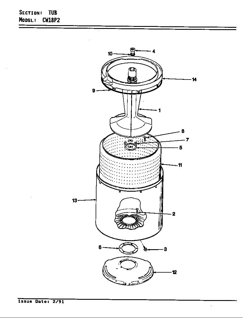 Tub (rev. b-f)