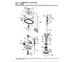 Crosley CW20P8AC transmission diagram