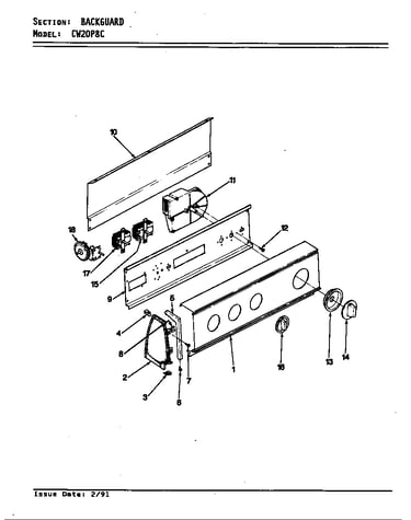 Control panel