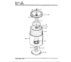 Crosley CW18P2AC tub diagram